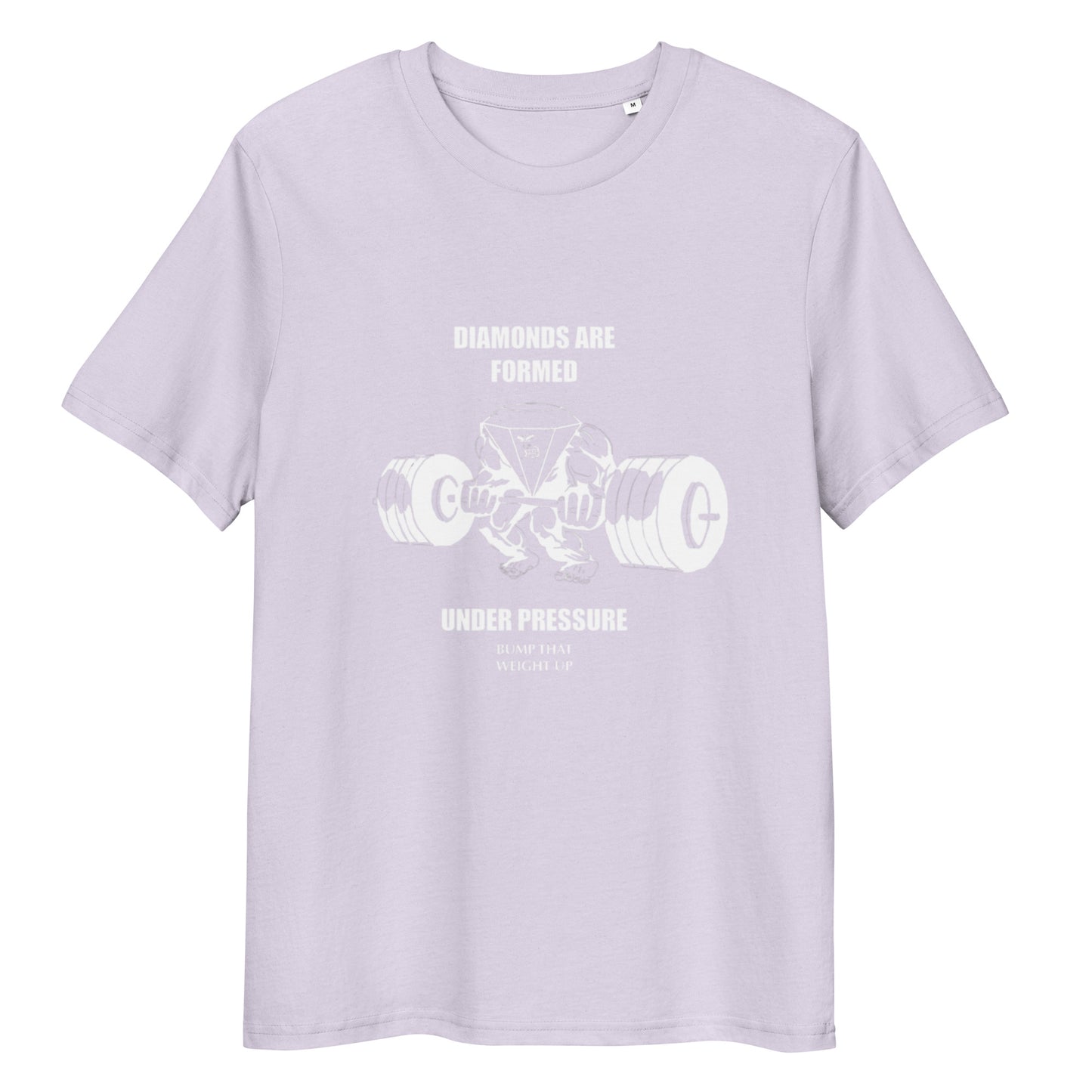 Diamonds Formed Under Pressure Tee (White Font)