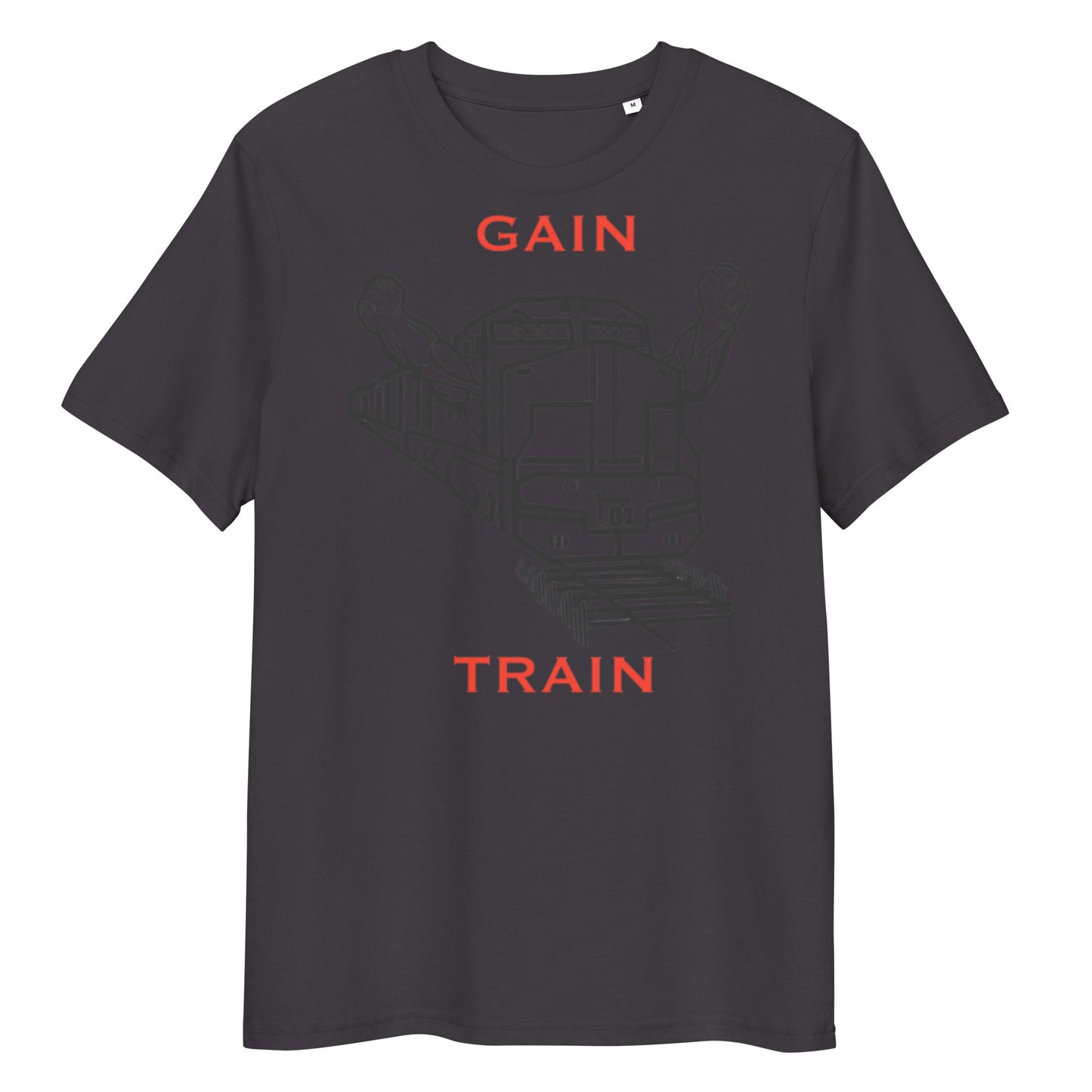 Gain Train Tee (Black Font)