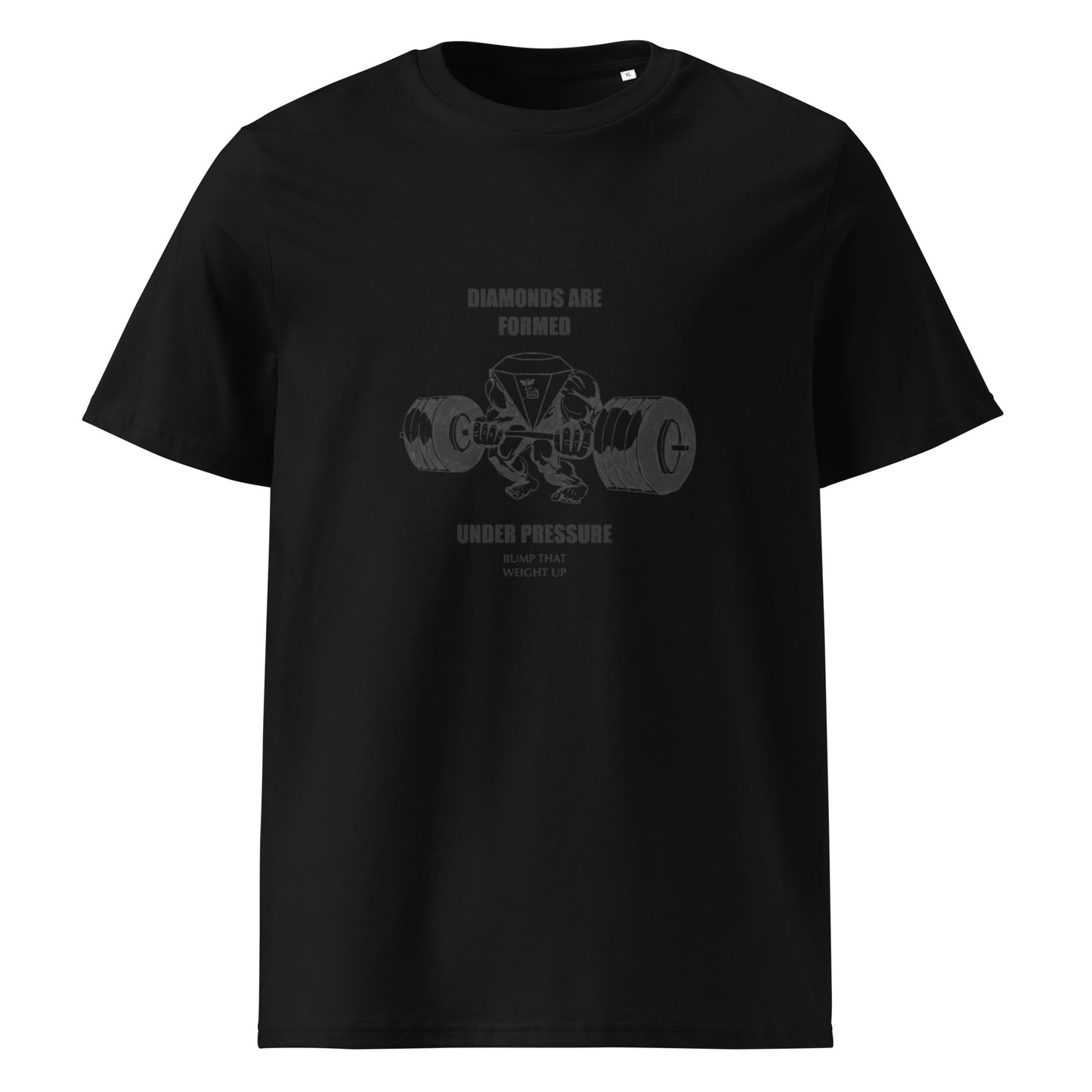 Diamonds Formed Under Pressure Tee (Black Font)