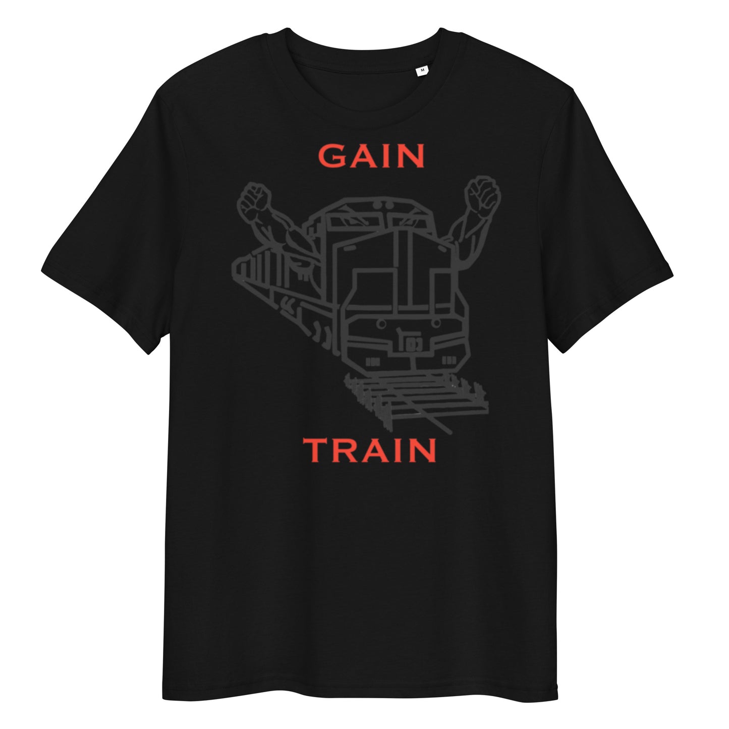 Gain Train Tee (Black Font)