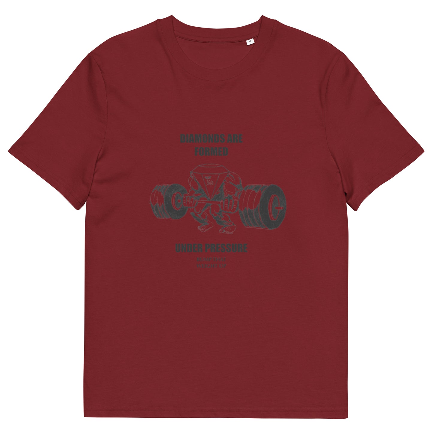 Diamonds Formed Under Pressure Tee (Black Font)