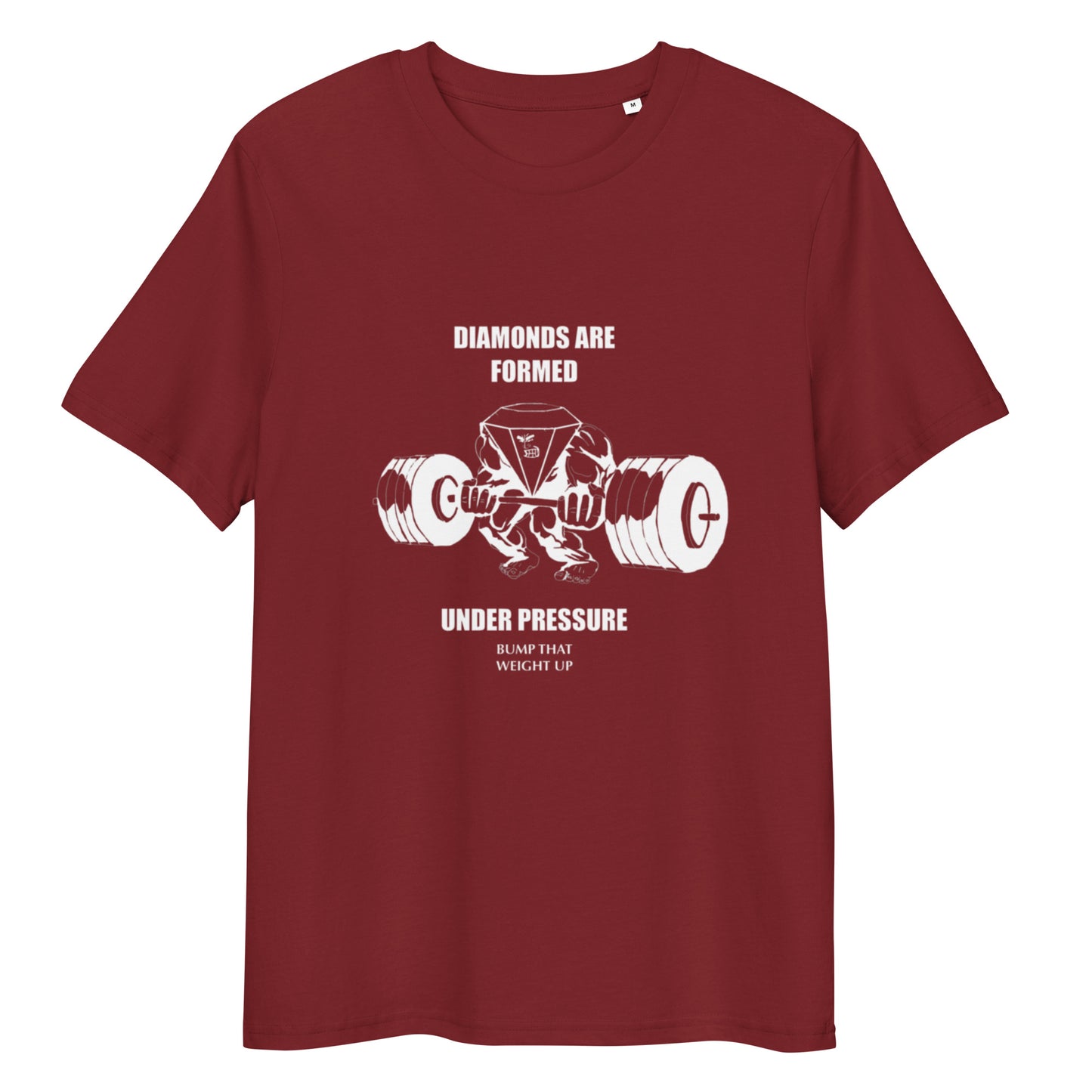 Diamonds Formed Under Pressure Tee (White Font)
