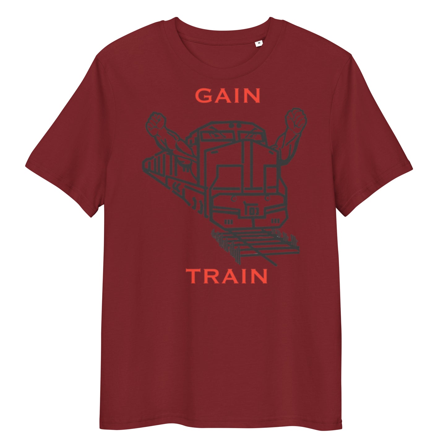 Gain Train Tee (Black Font)
