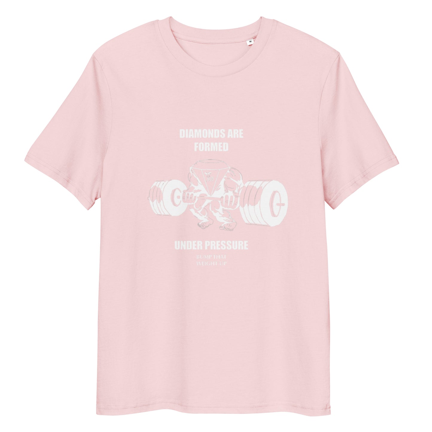 Diamonds Formed Under Pressure Tee (White Font)