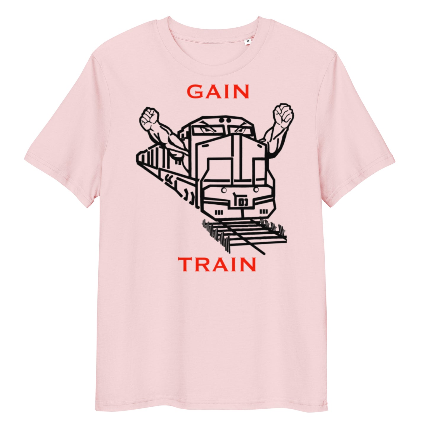 Gain Train Tee (Black Font)