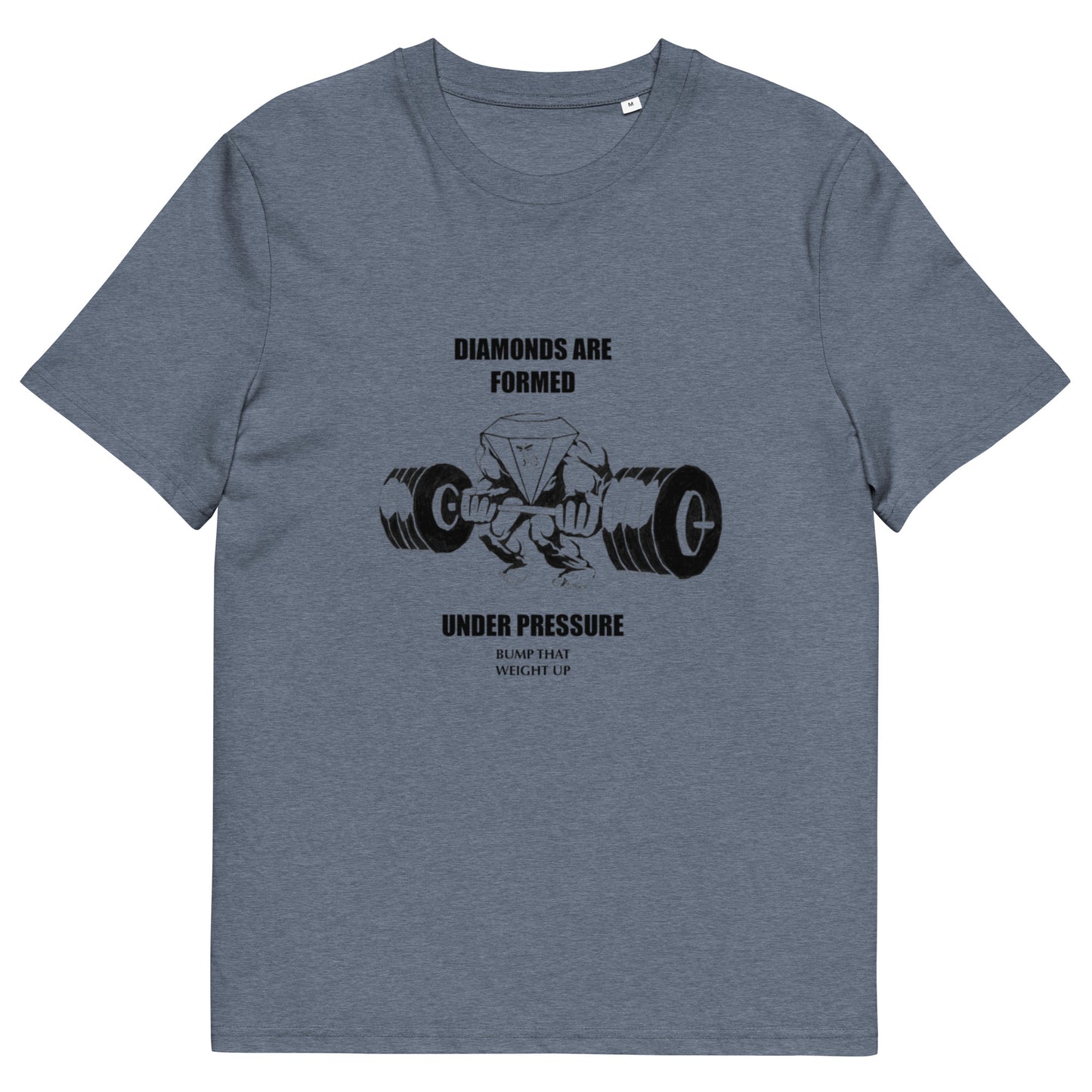 Diamonds Formed Under Pressure Tee (Black Font)