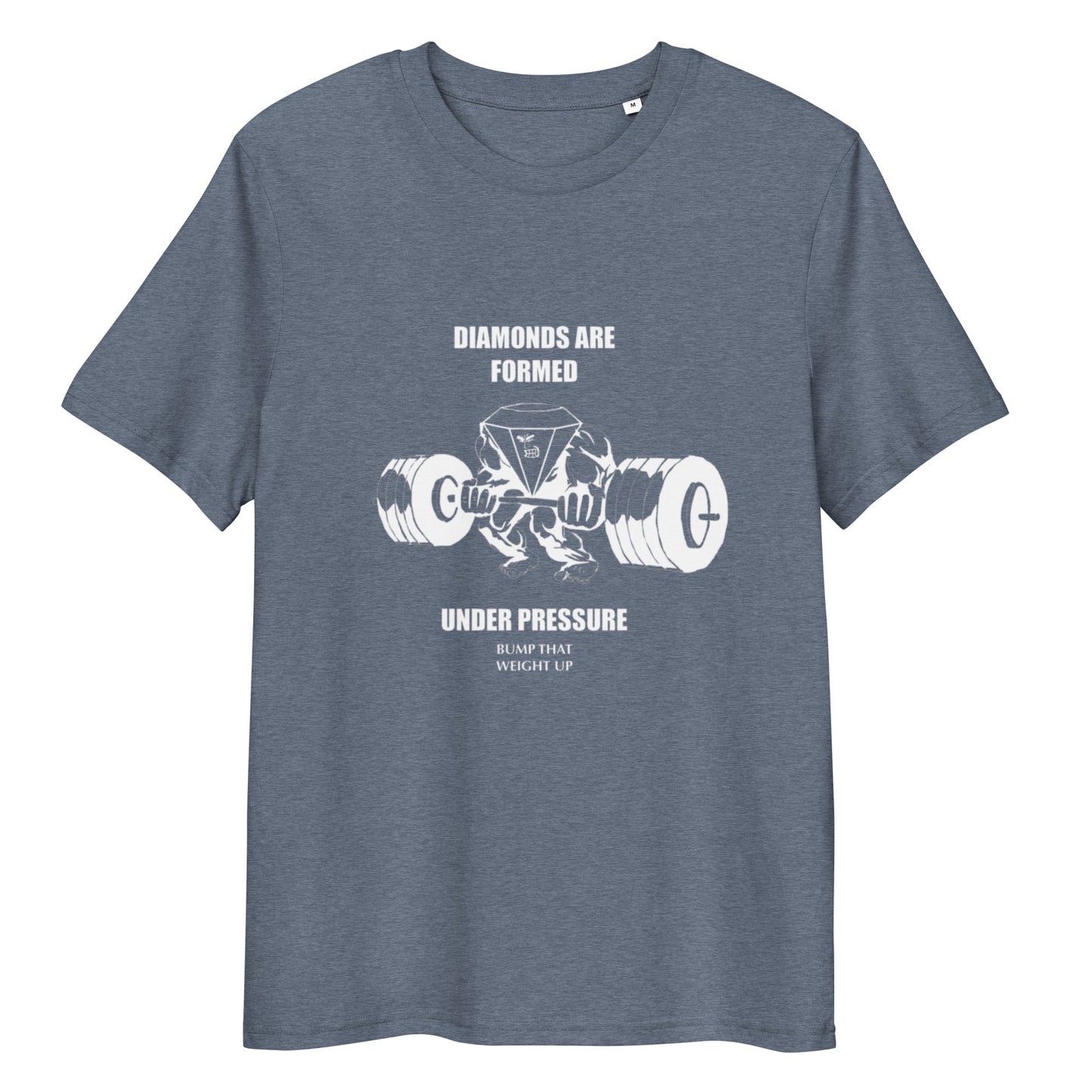 Diamonds Formed Under Pressure Tee (White Font)