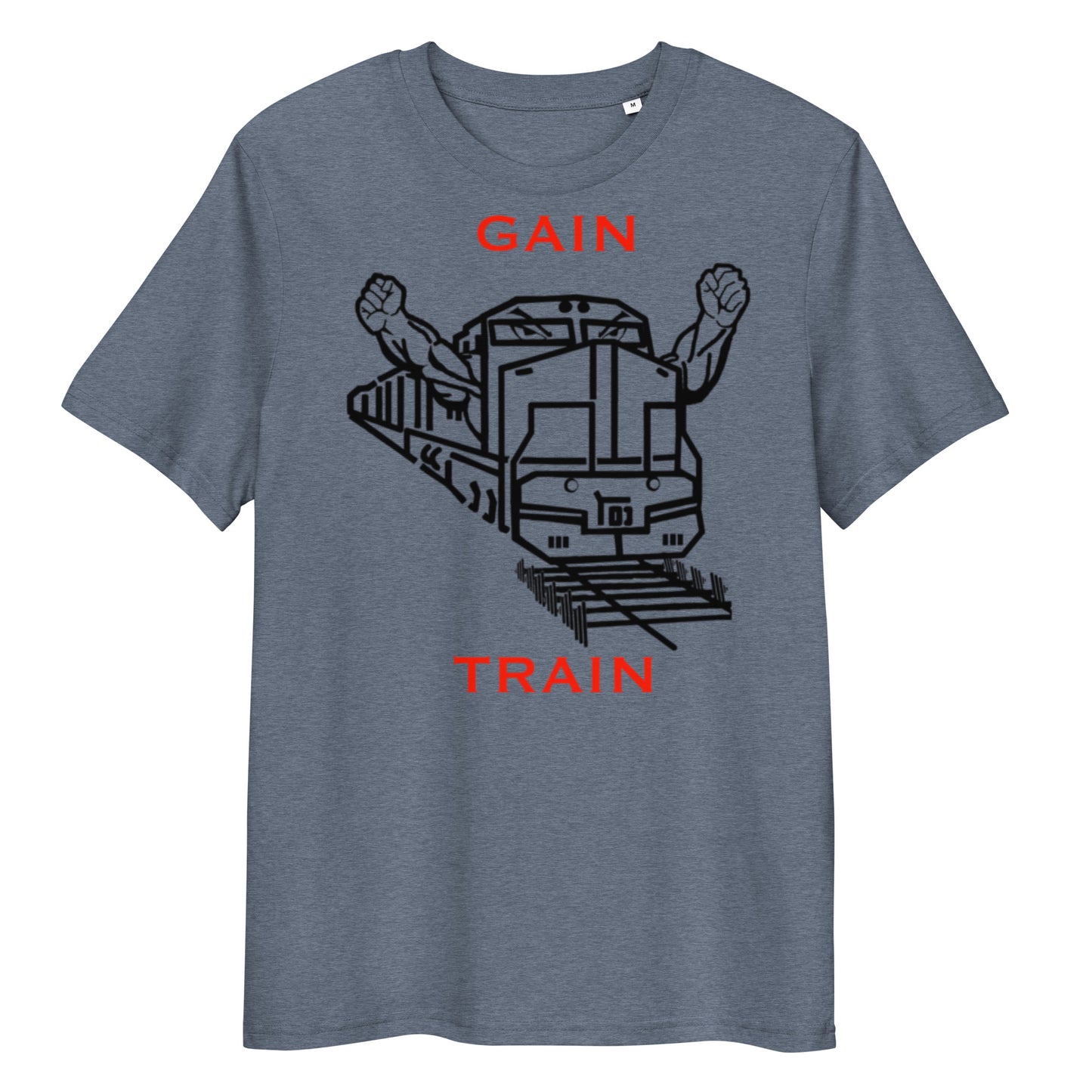 Gain Train Tee (Black Font)