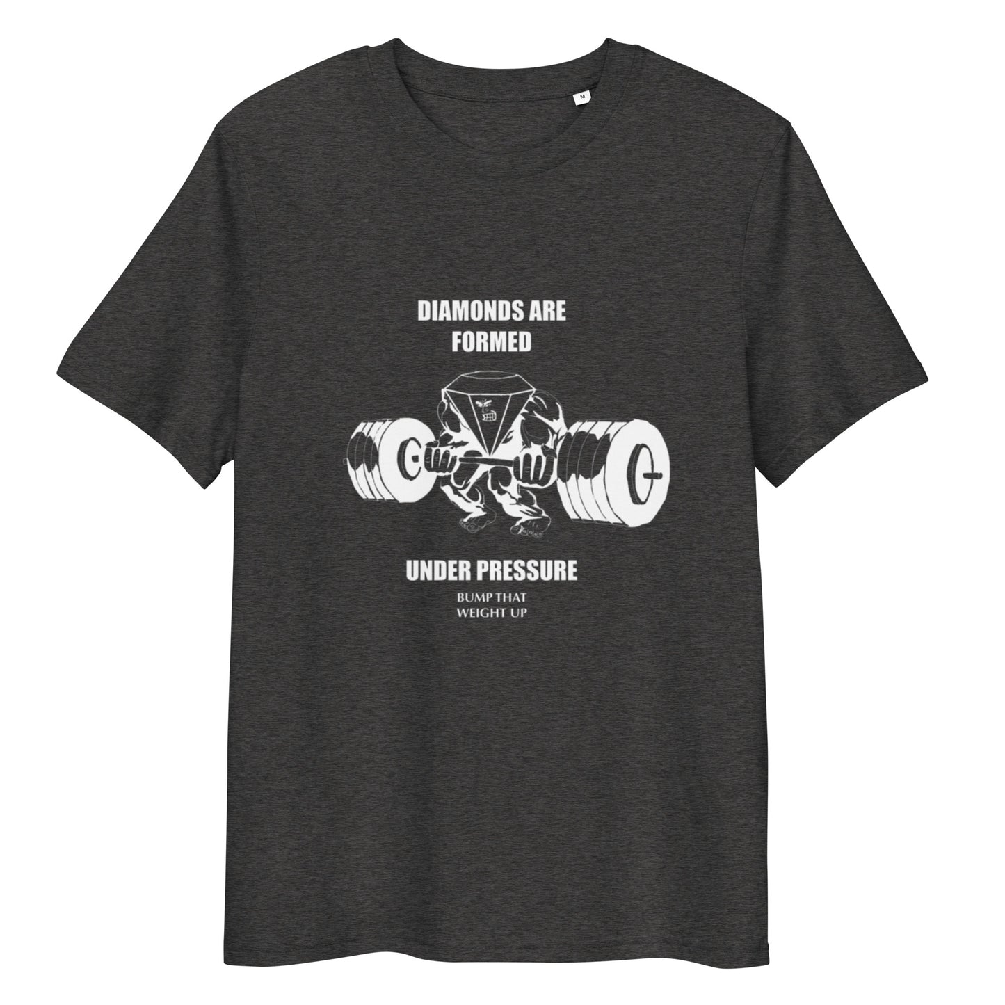 Diamonds Formed Under Pressure Tee (White Font)