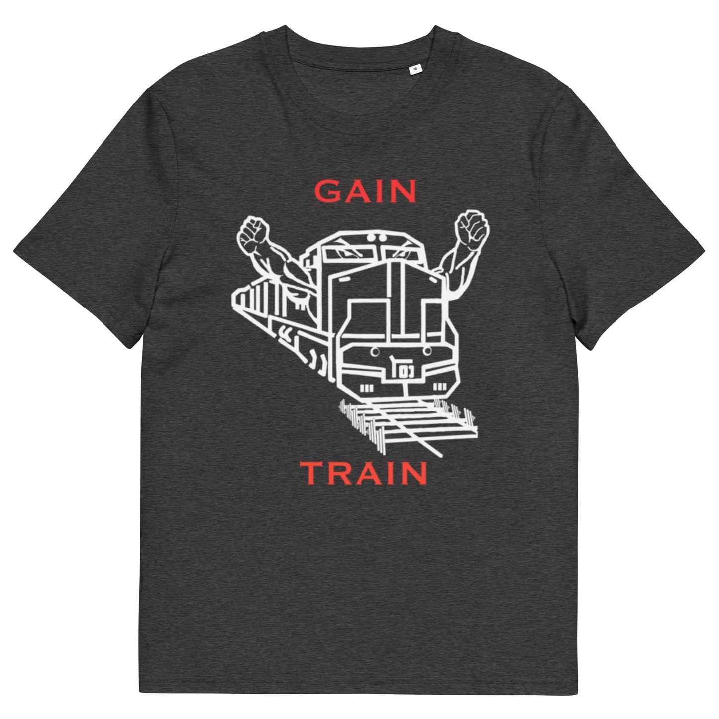 Gain Train Graphic Tee (White Font)