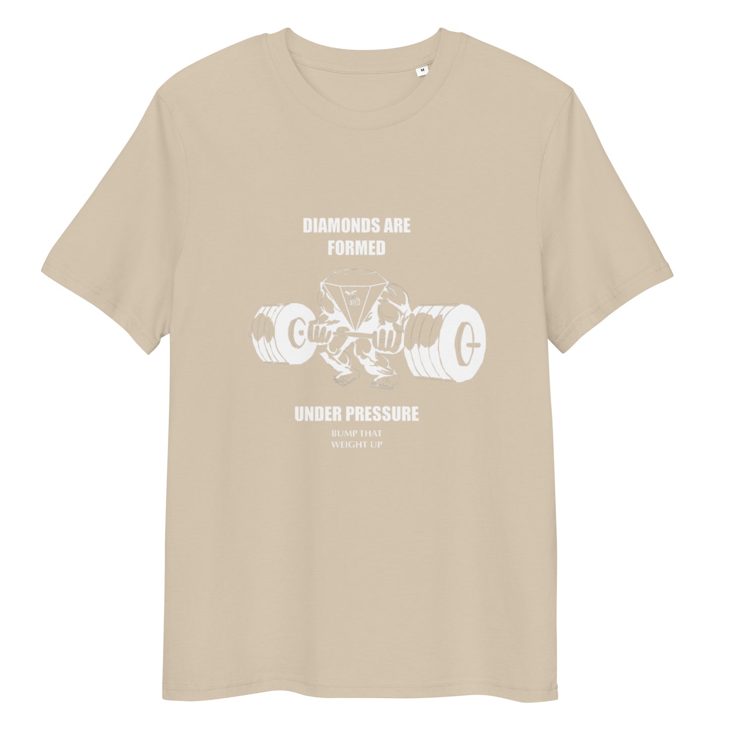 Diamonds Formed Under Pressure Tee (White Font)