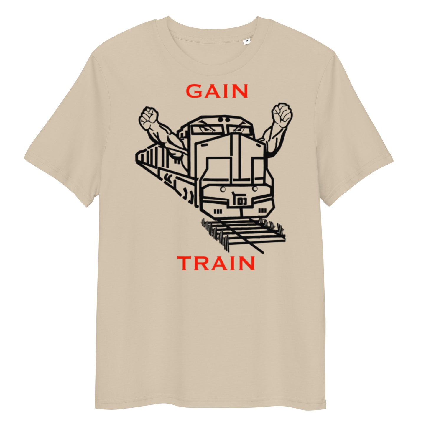 Gain Train Tee (Black Font)