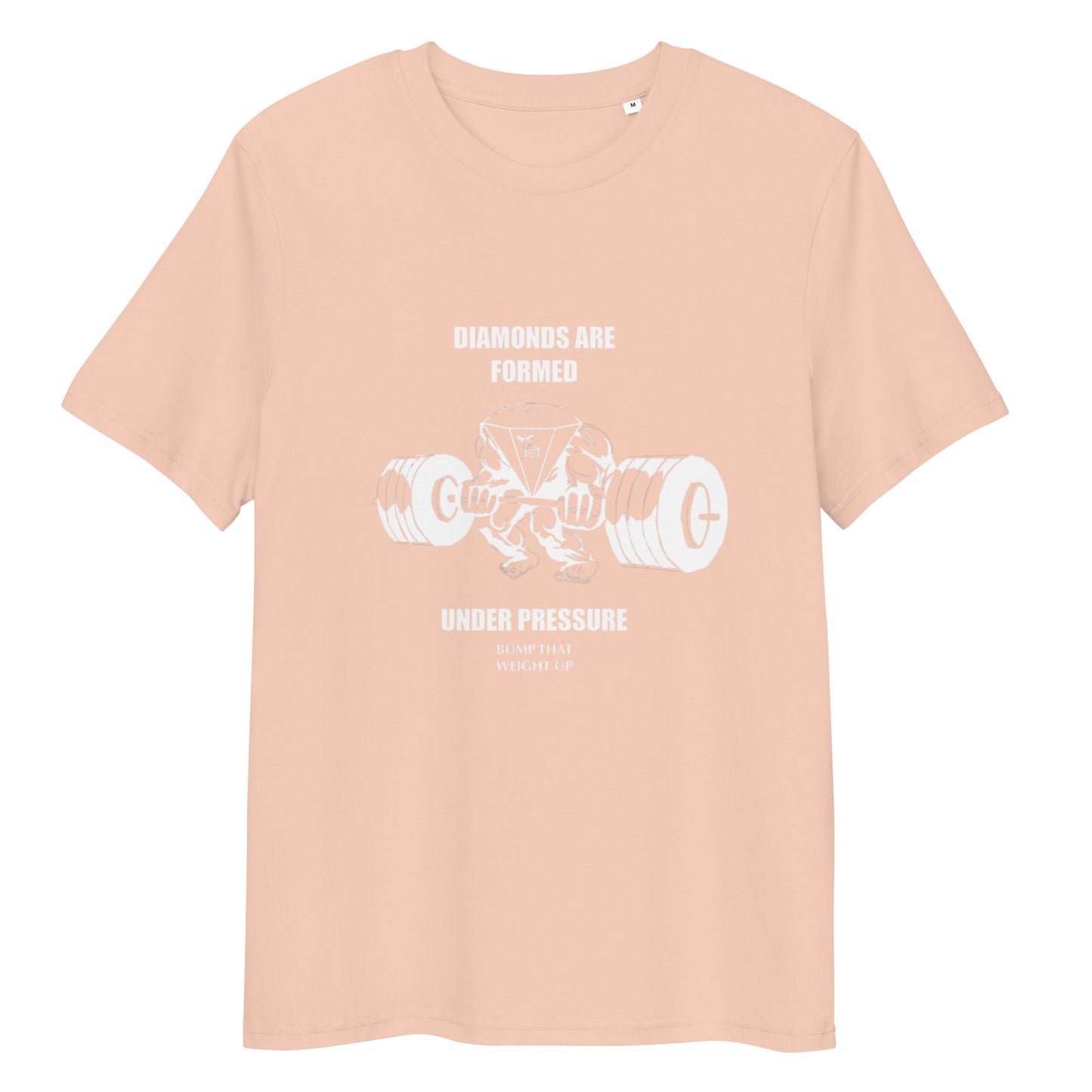 Diamonds Formed Under Pressure Tee (White Font)
