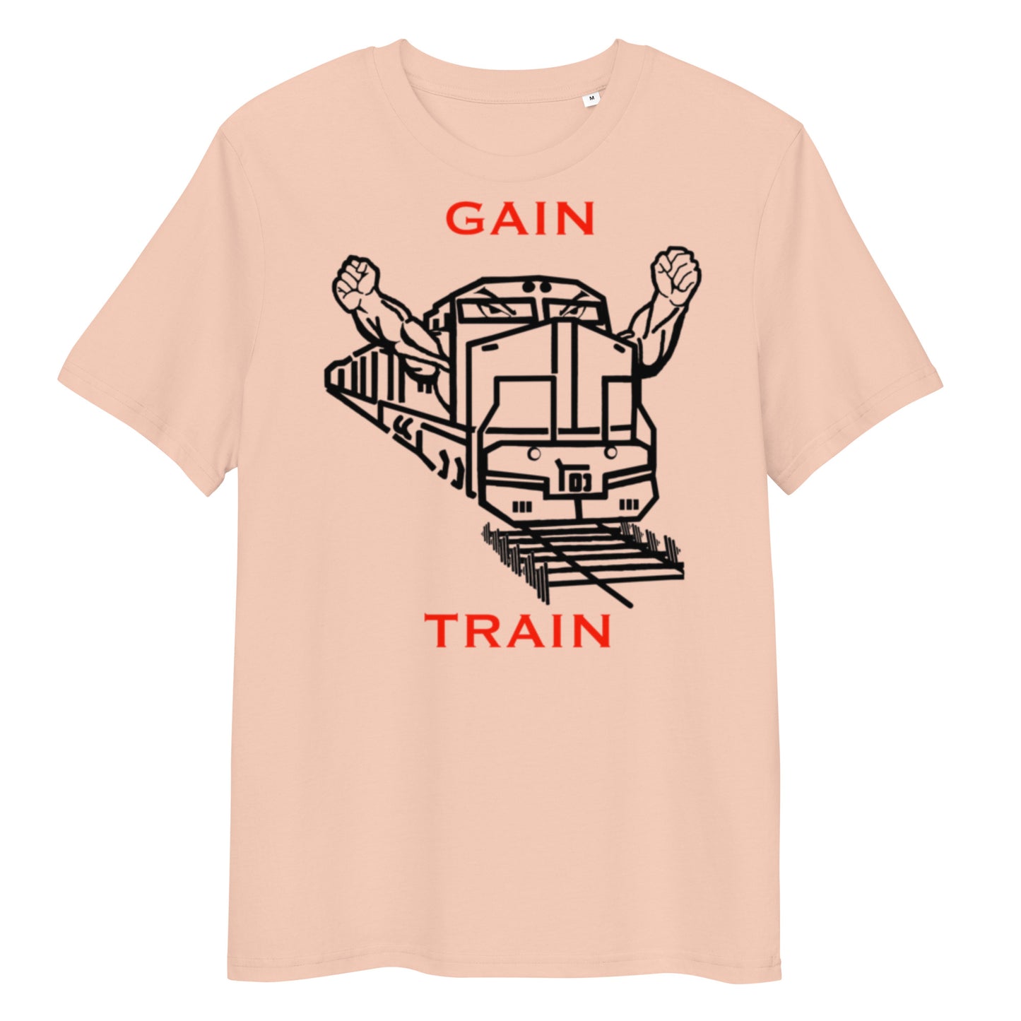 Gain Train Tee (Black Font)
