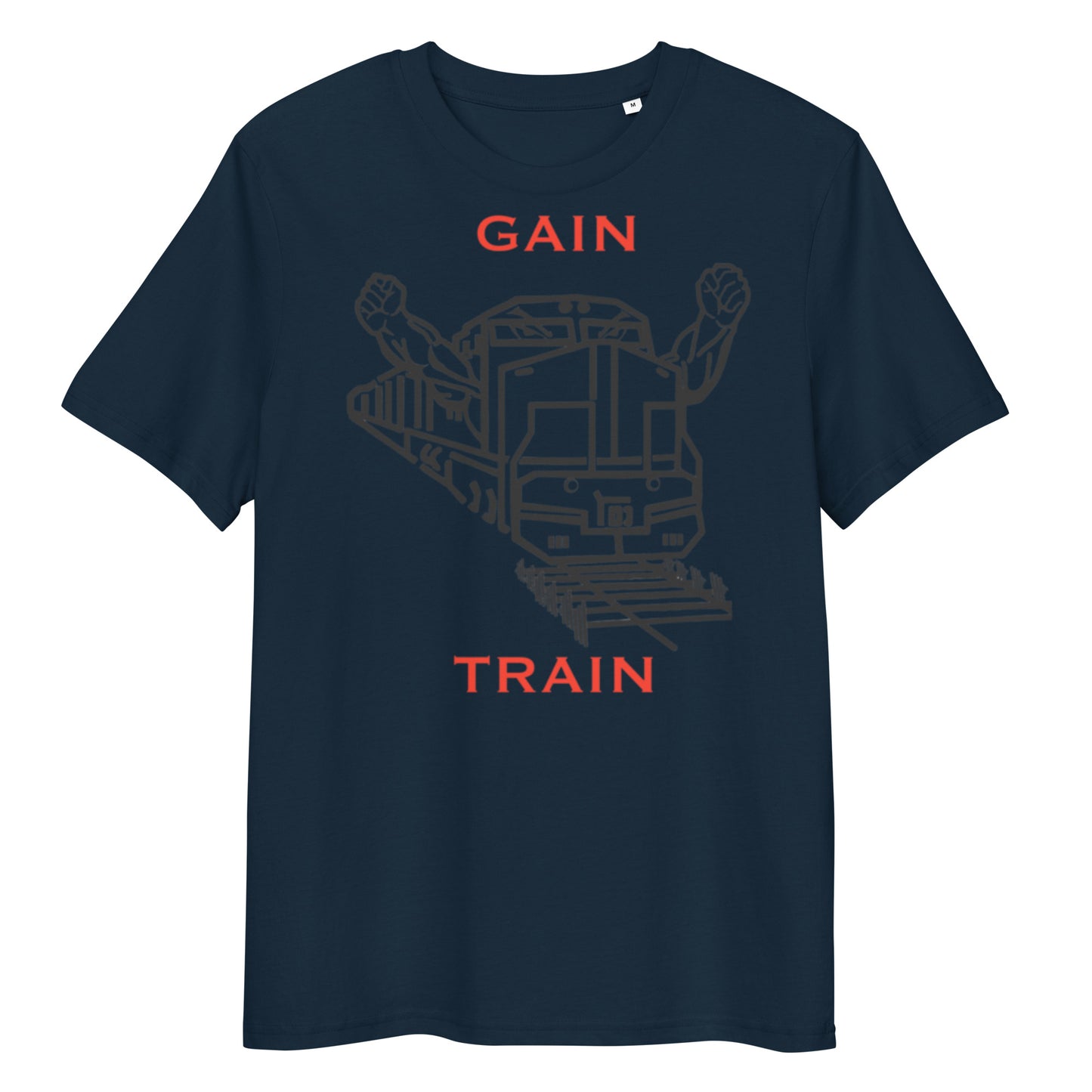 Gain Train Tee (Black Font)