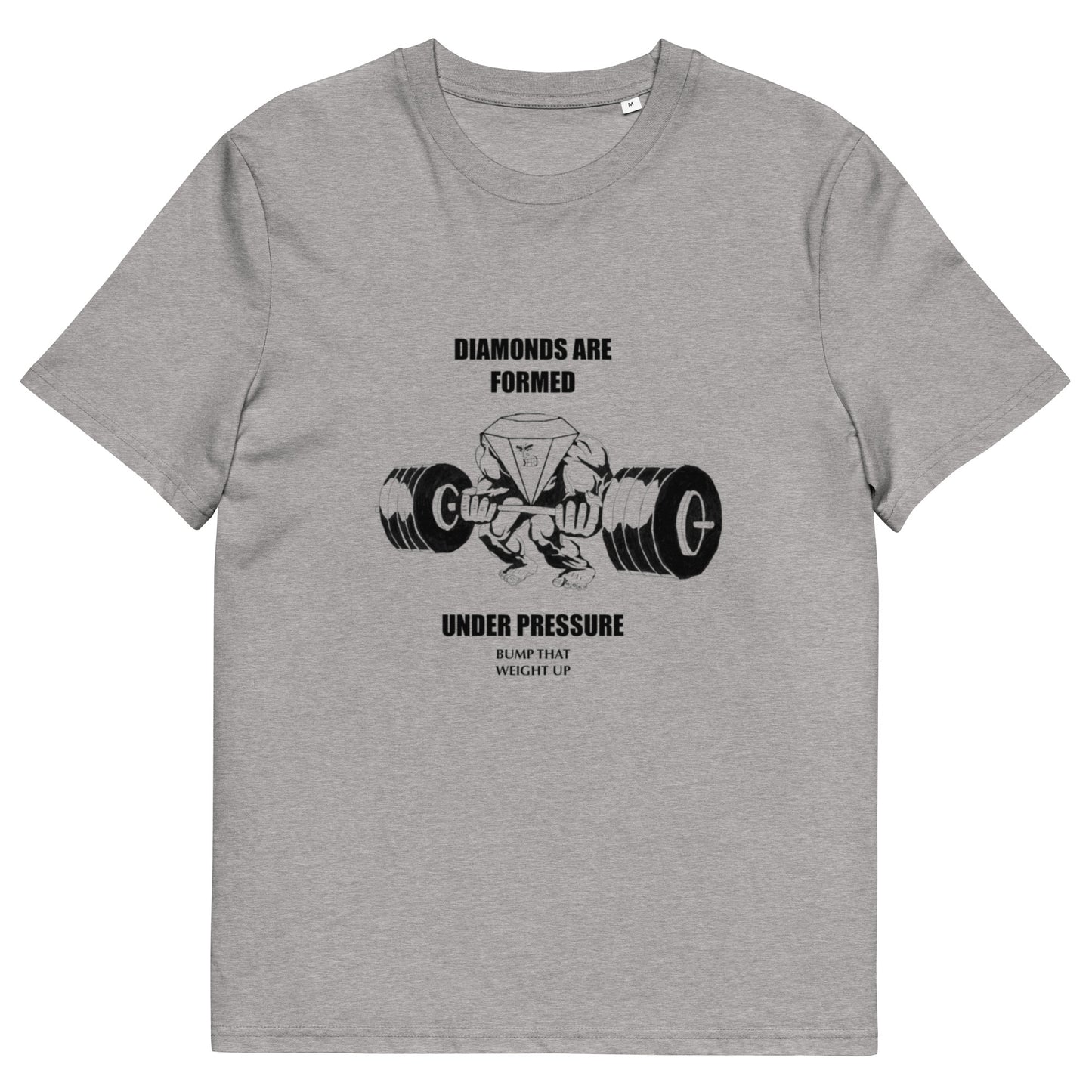 Diamonds Formed Under Pressure Tee (Black Font)