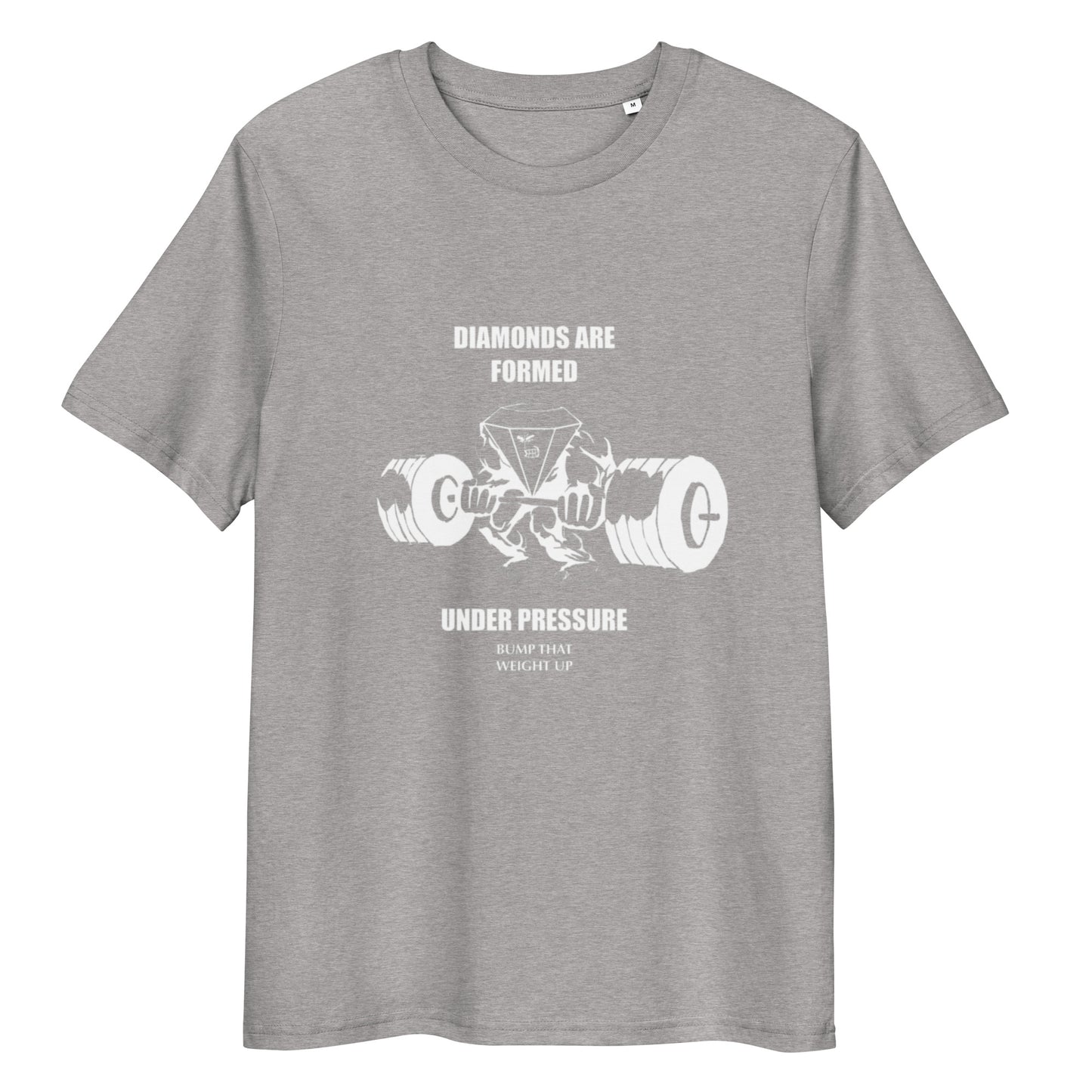Diamonds Formed Under Pressure Tee (White Font)