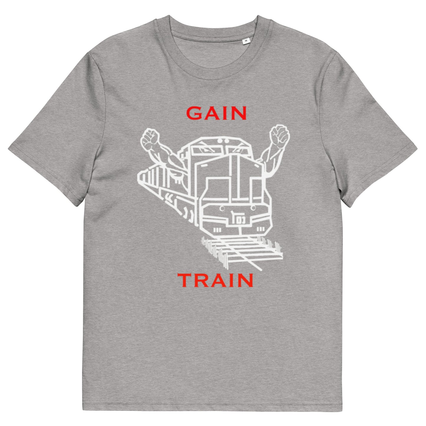 Gain Train Graphic Tee (White Font)