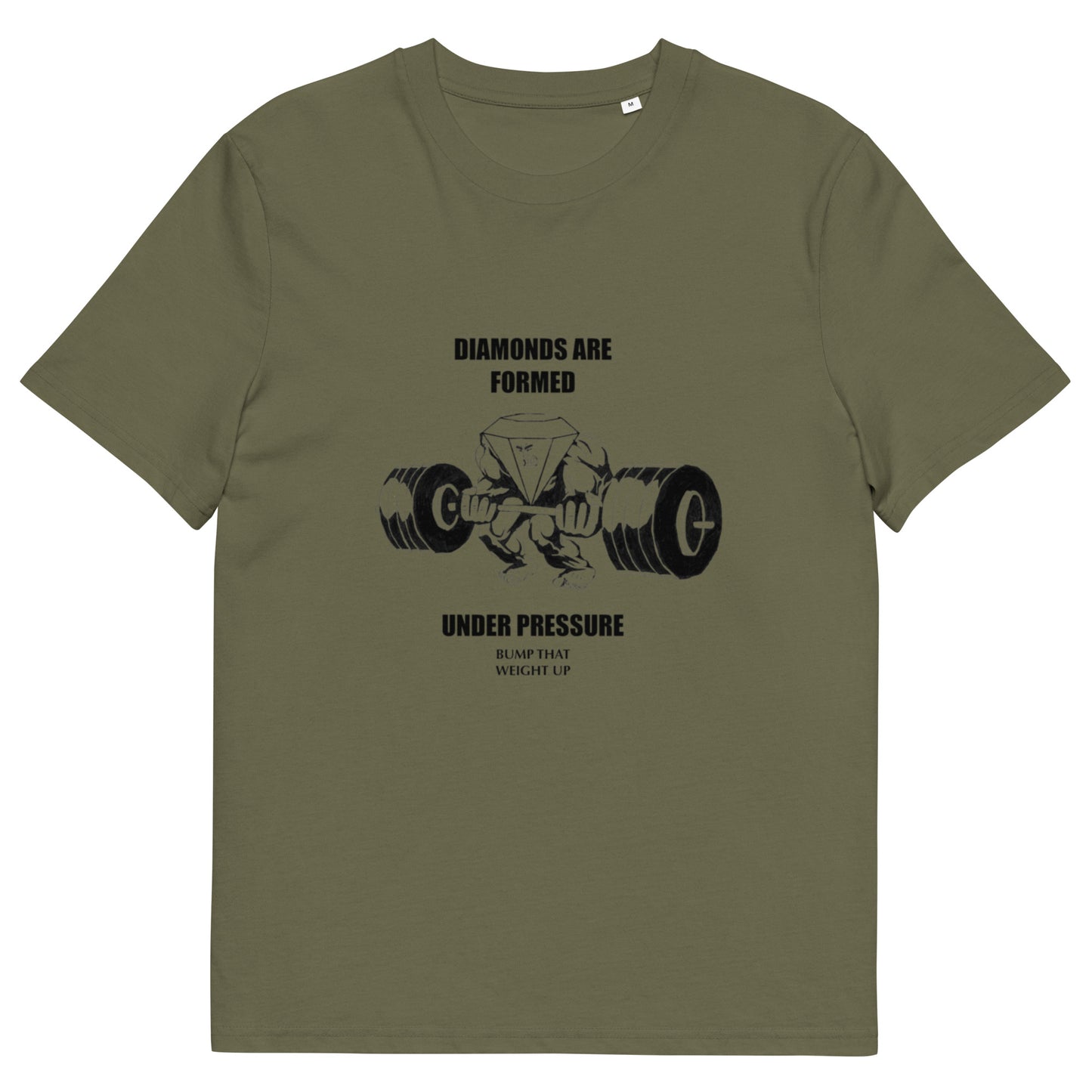 Diamonds Formed Under Pressure Tee (Black Font)