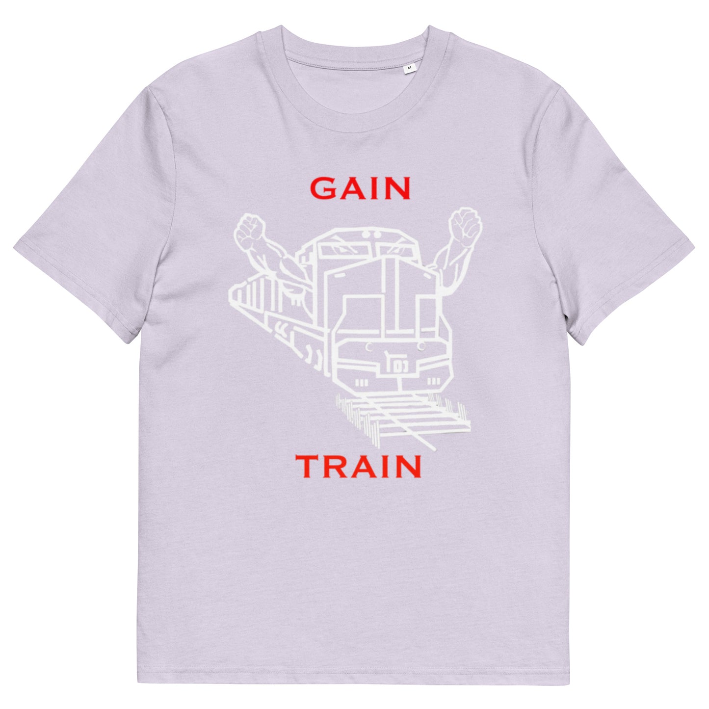 Gain Train Graphic Tee (White Font)