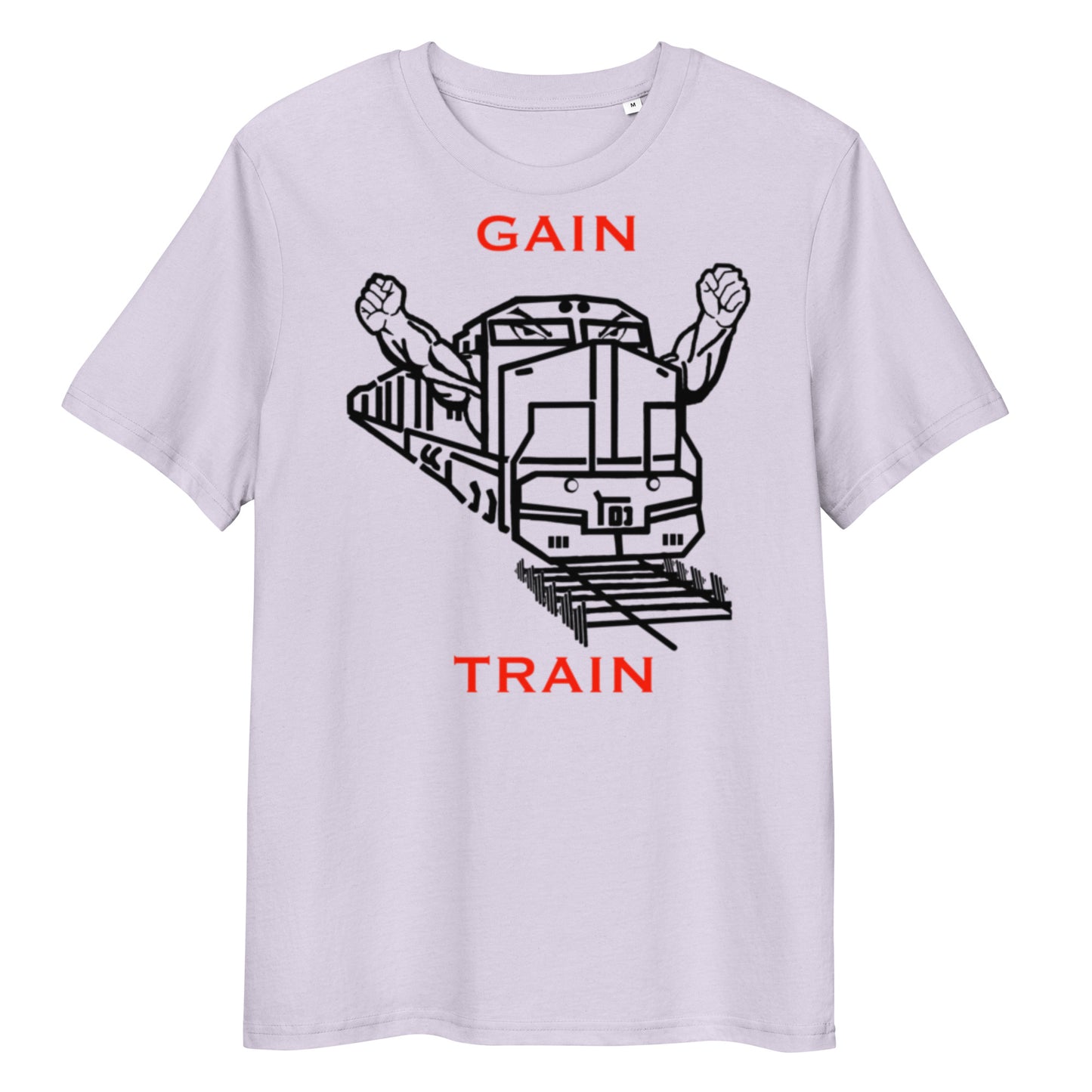 Gain Train Tee (Black Font)