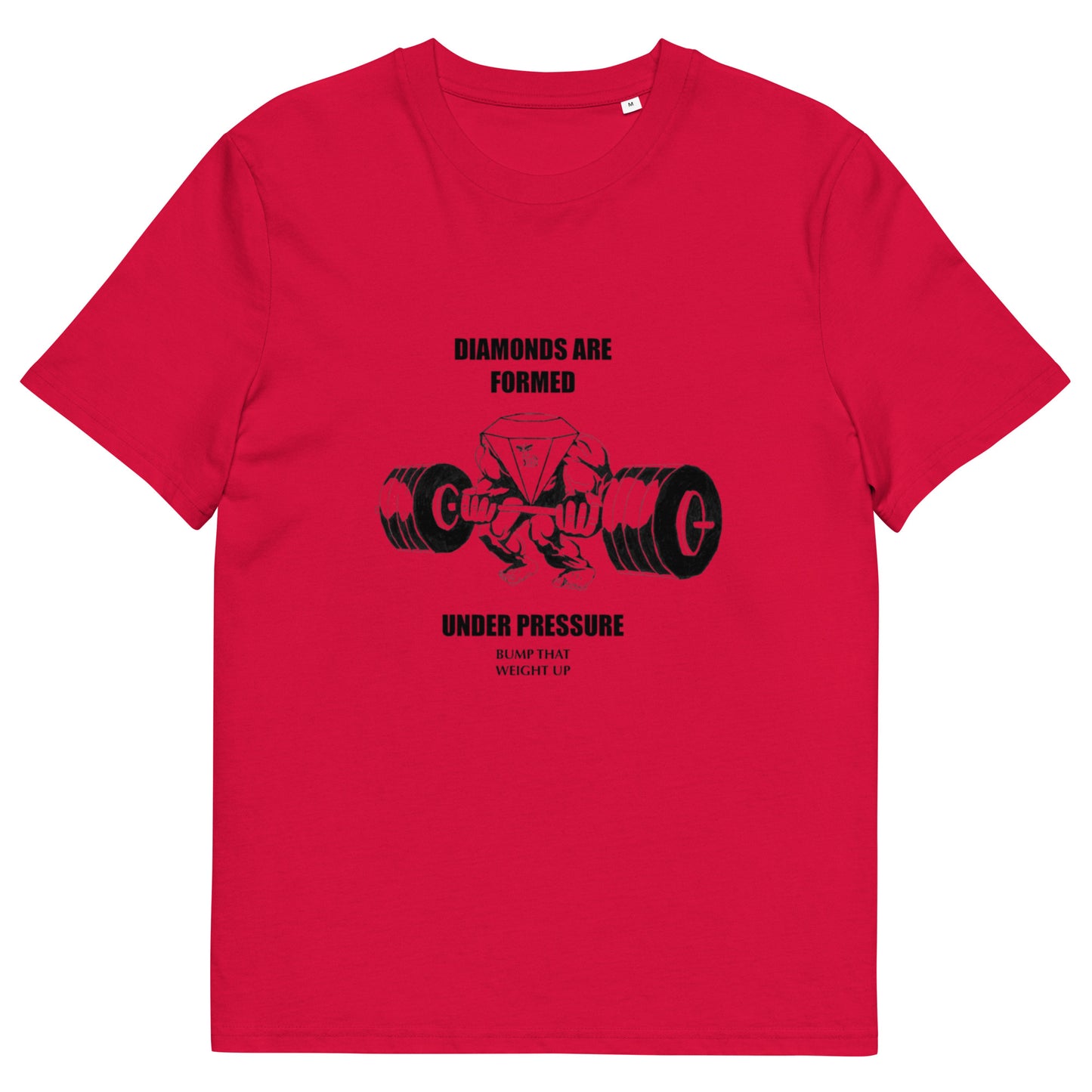 Diamonds Formed Under Pressure Tee (Black Font)