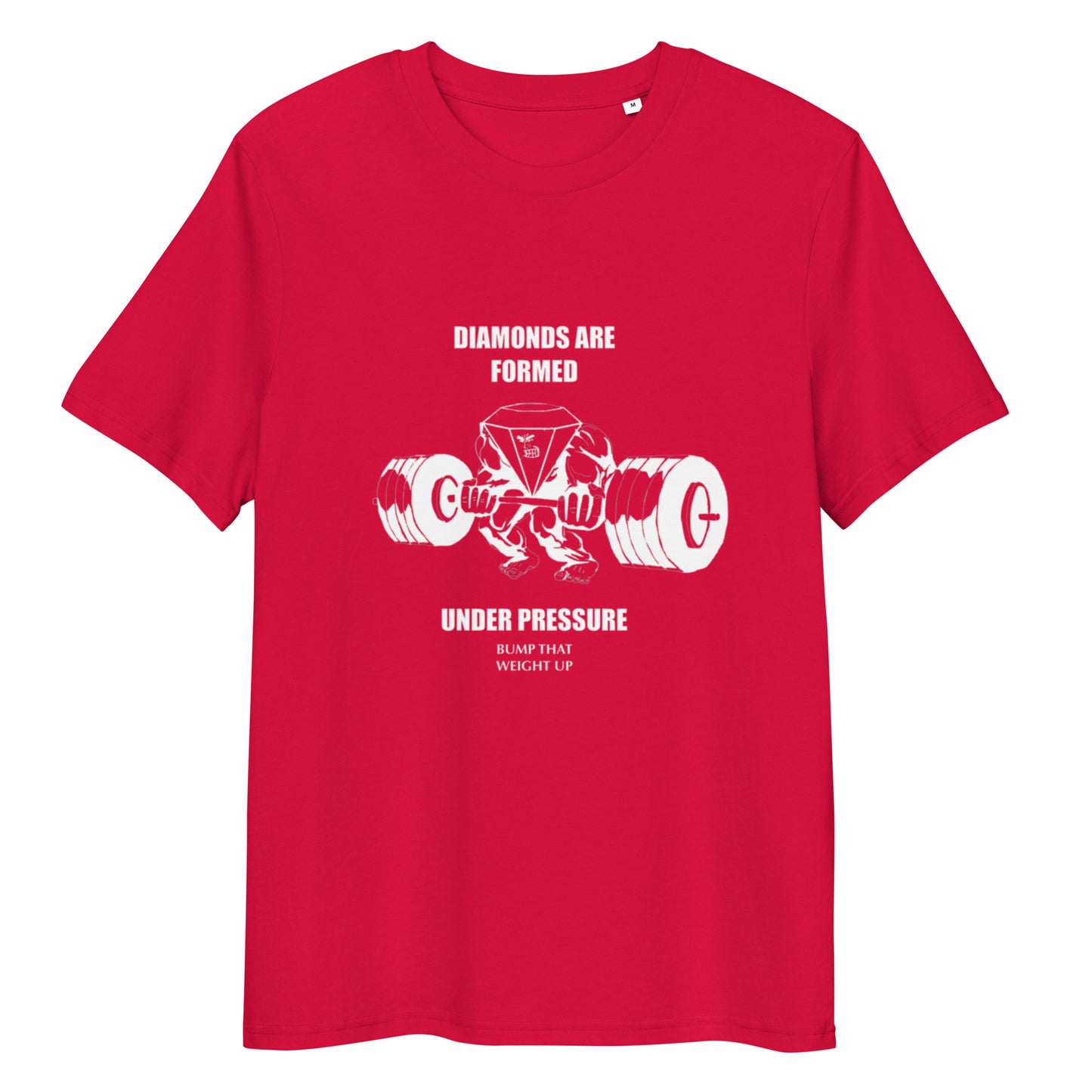 Diamonds Formed Under Pressure Tee (White Font)