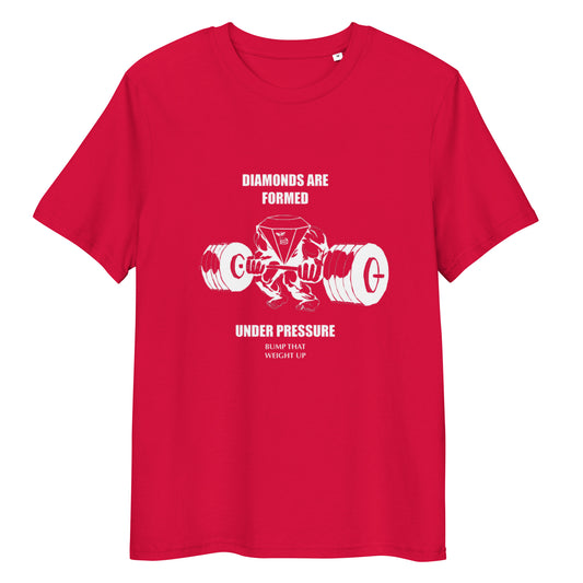Diamonds Formed Under Pressure Tee (White Font)