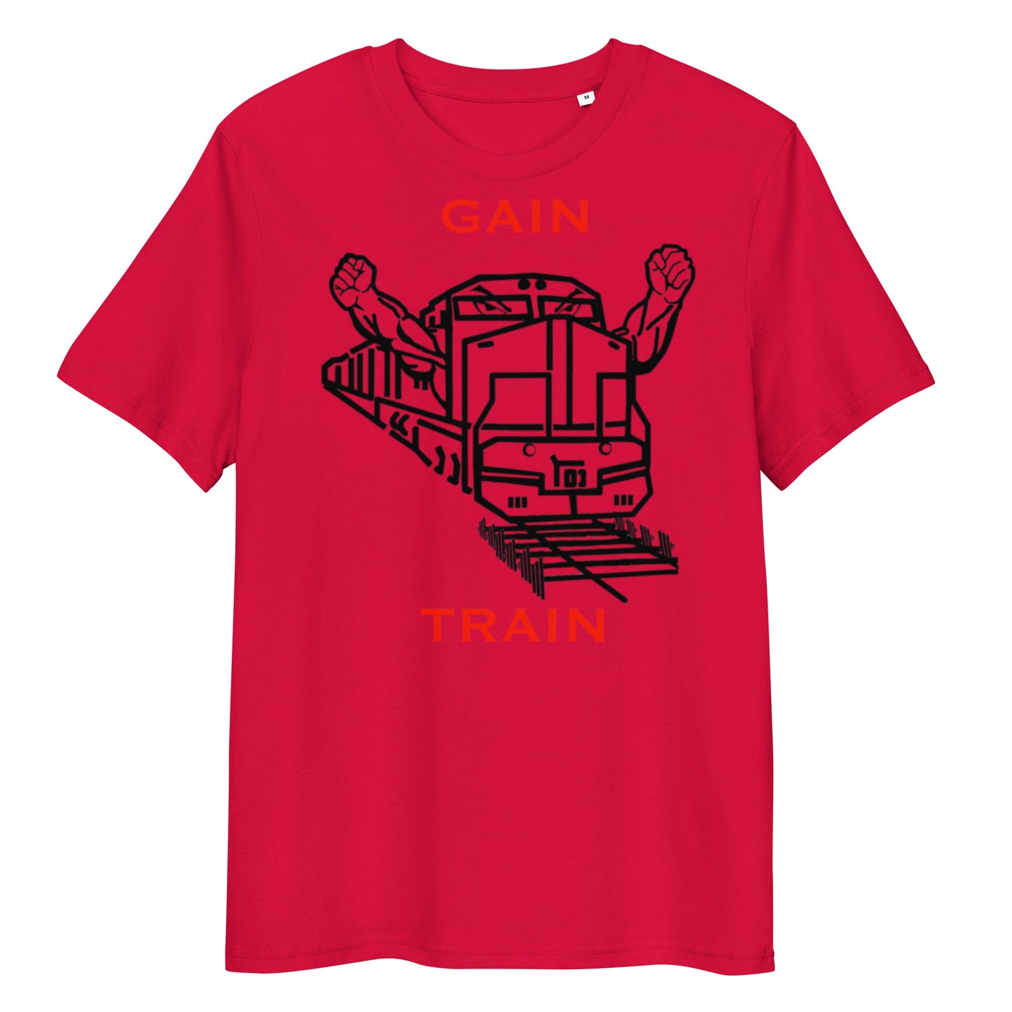 Gain Train Tee (Black Font)