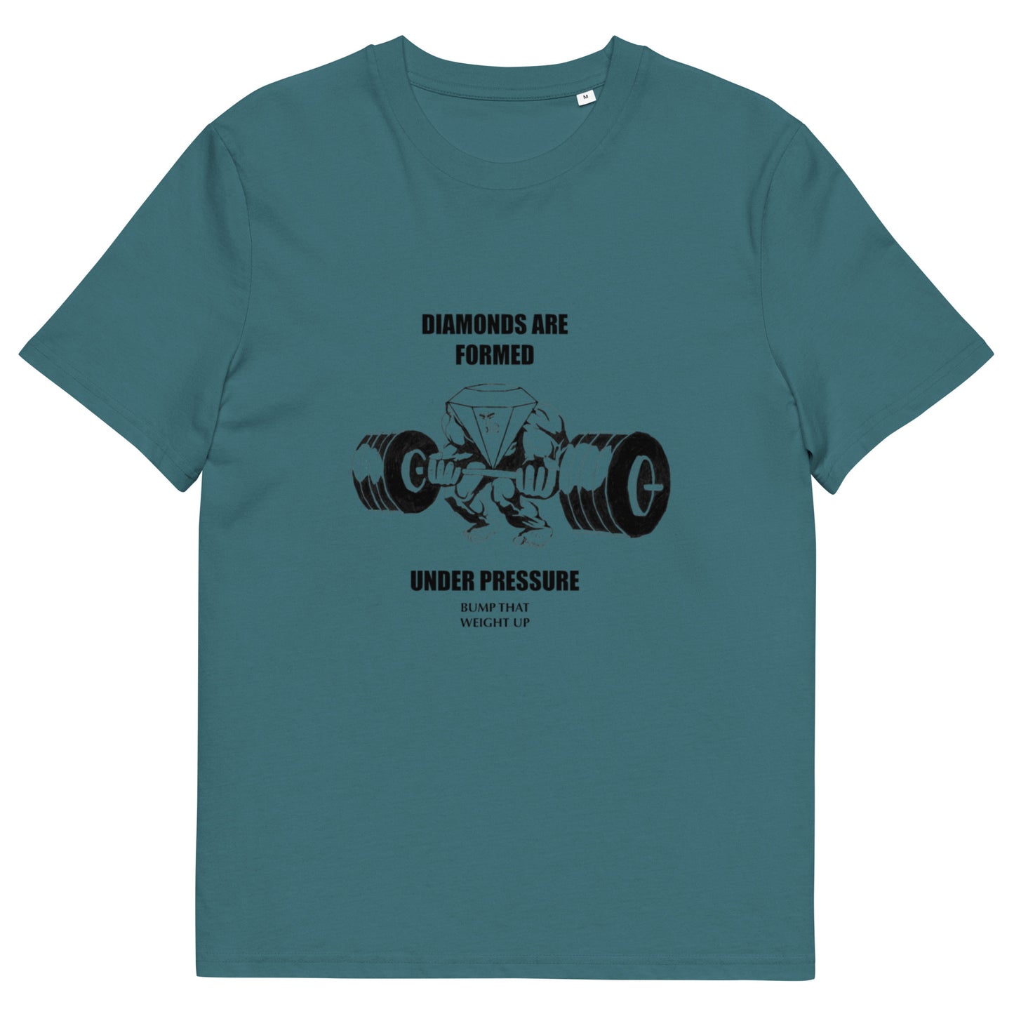 Diamonds Formed Under Pressure Tee (Black Font)